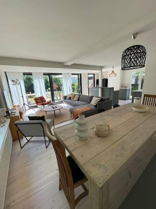 Modern Beach House For 12 Pers! With Jacuzzi Julianadorp Ngoại thất bức ảnh